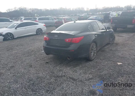 2015 Infiniti Q50 Premium z USA, uszkodzony, nr VIN JN1BV7AR4FM422373